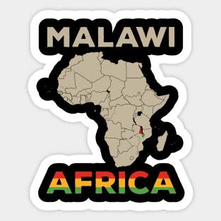 Malawi-Africa Sticker